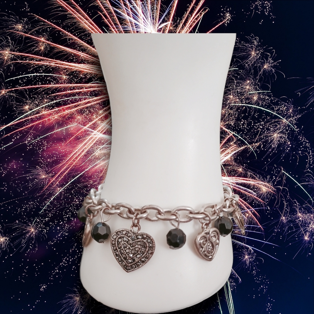 Silvertone Sparkle Bracelet